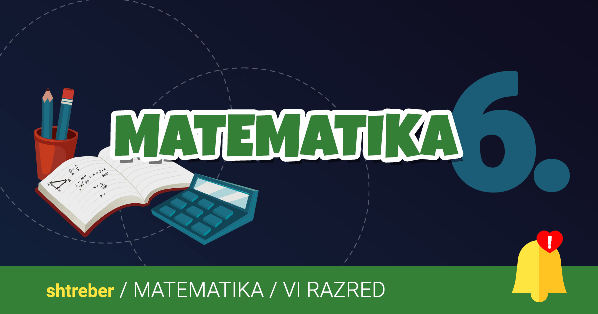 Matematika Za šesti Razred | Shtreber