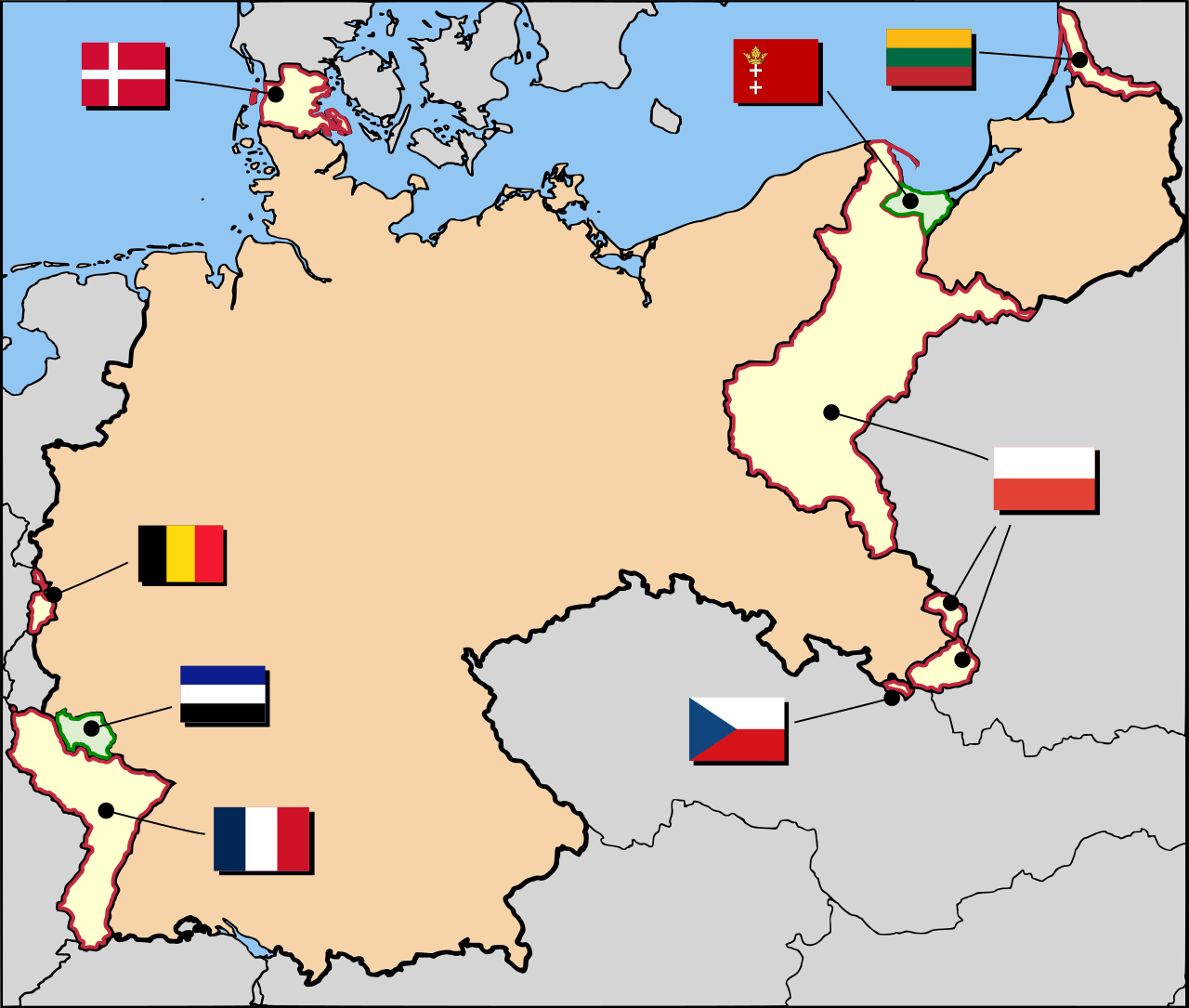teritorijlani-gubici-nemačke-usled-versajskog-sporazuma