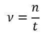 formula za frekvenciju
