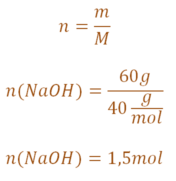 natrijum hidroksid broj molova